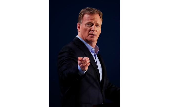 NFL Commissioner Roger Goodell Super Bowl Press Conference