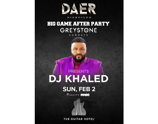 DJ Khaled at DAER Nightclub