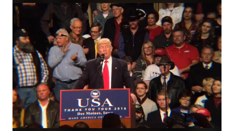 2016 President Trump rally live-streamed by WHO Radio