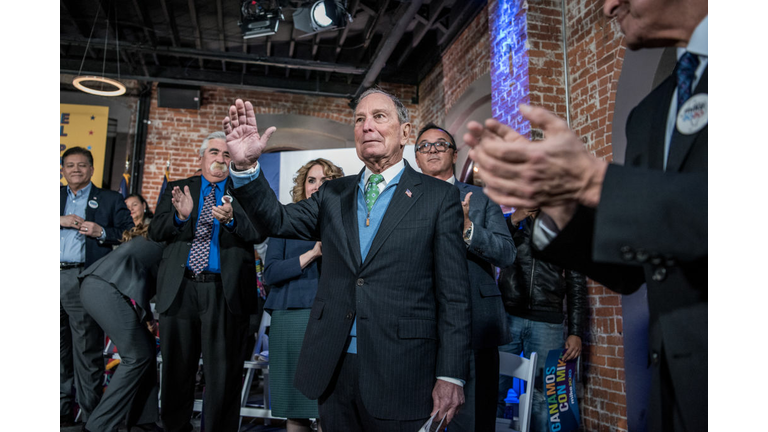 Mike Bloomberg Campaigns For President In El Paso