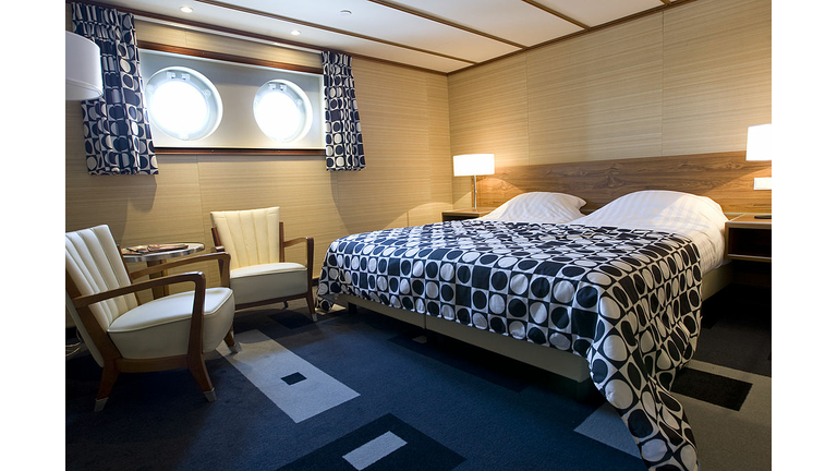 A room in the SS Rotterdam, the former f