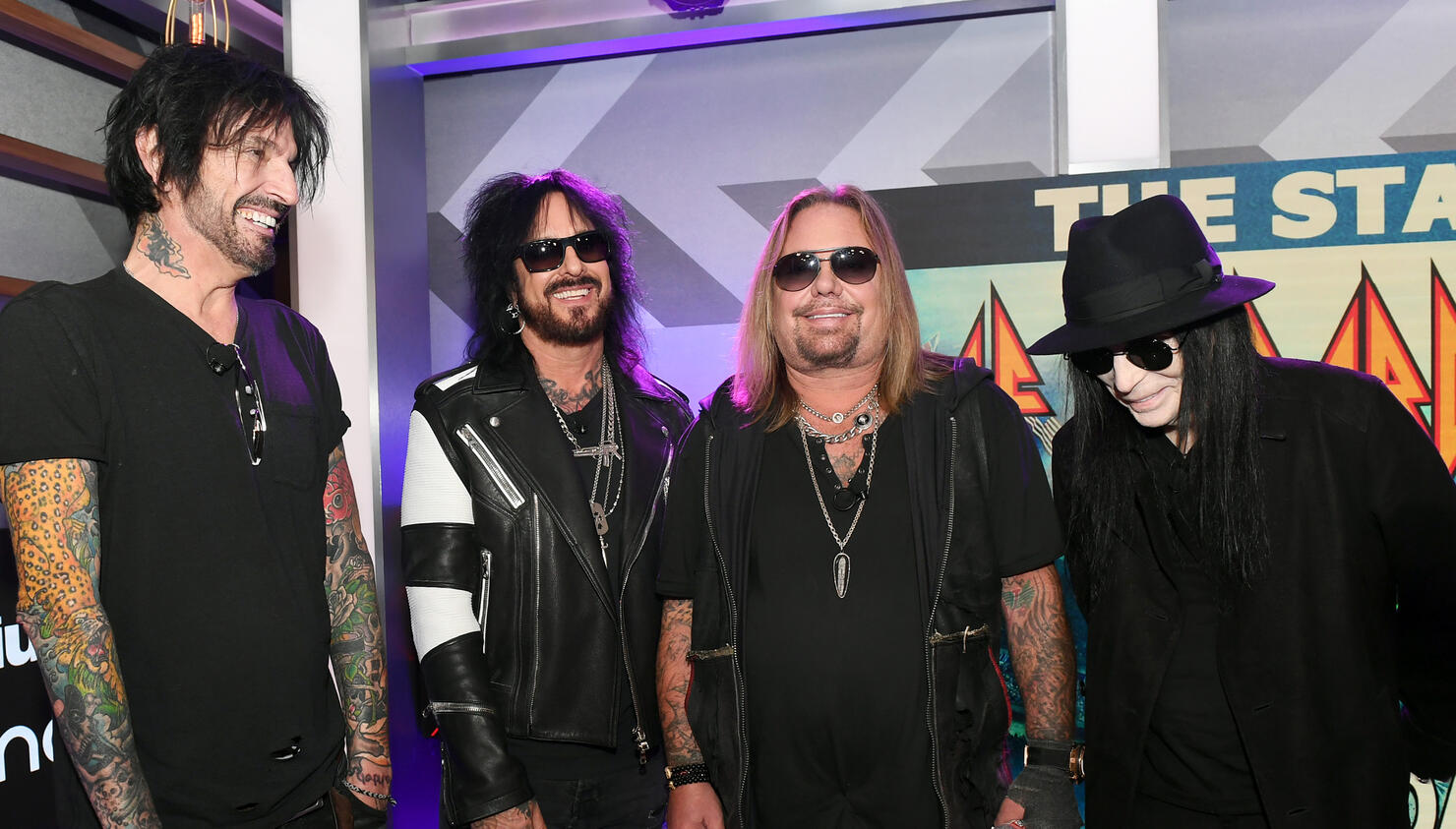Press Conference With Mötley Crüe, Def Leppard And Poison Announcing 2020 Stadium Tour