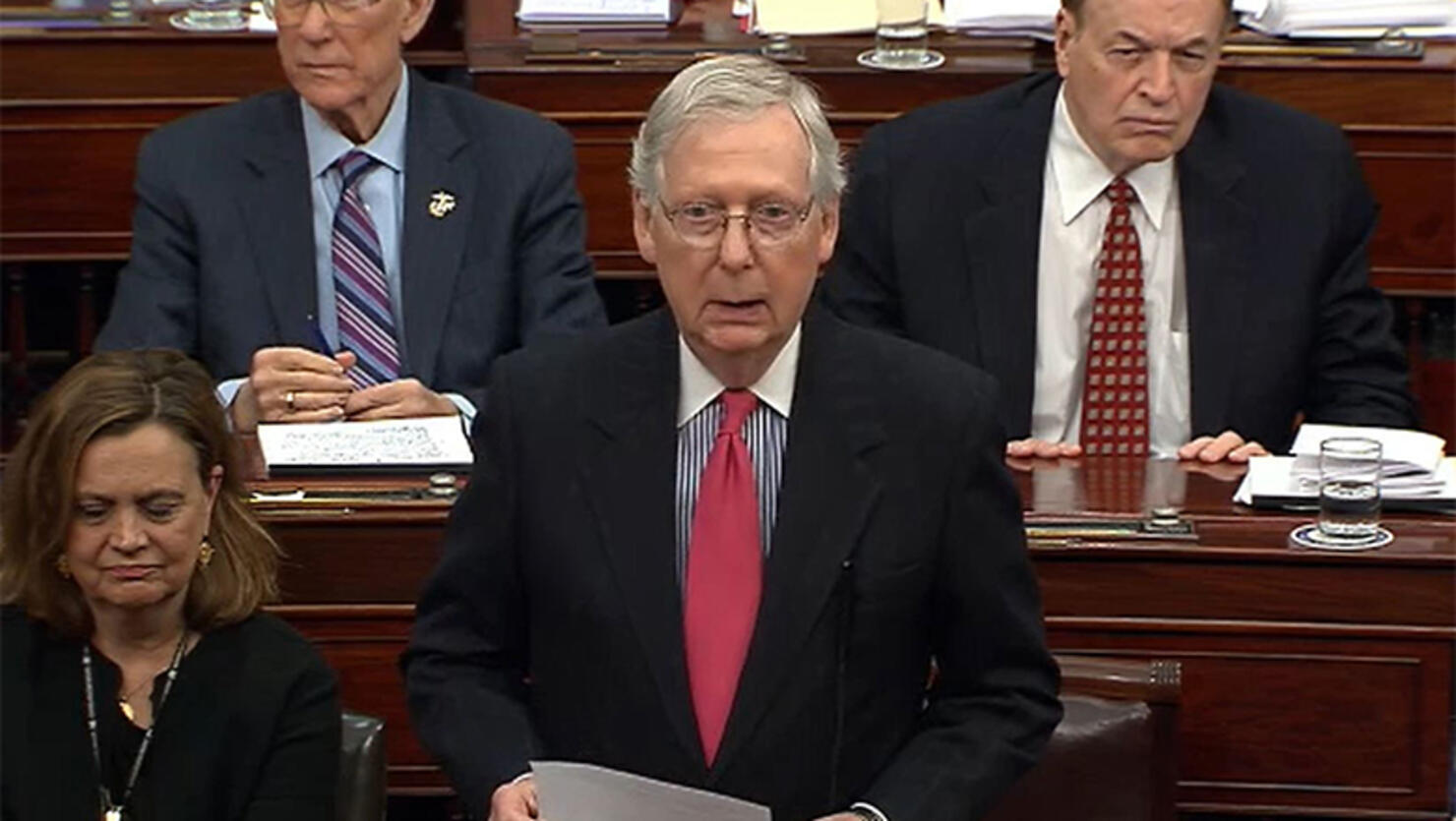 Senate Impeachment Trial Of President Trump Continues