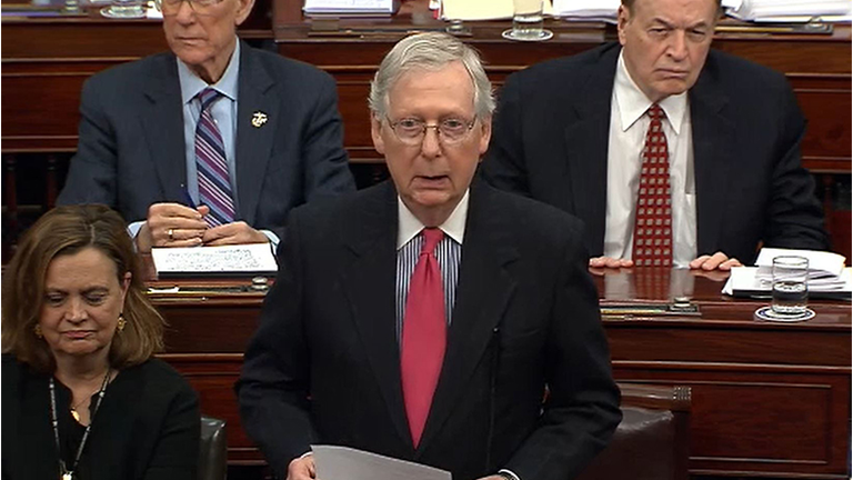 Senate Impeachment Trial Of President Trump Continues