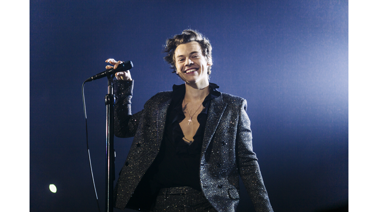 Harry Styles Performs On His European Tour At AccorHotels Arena, Paris