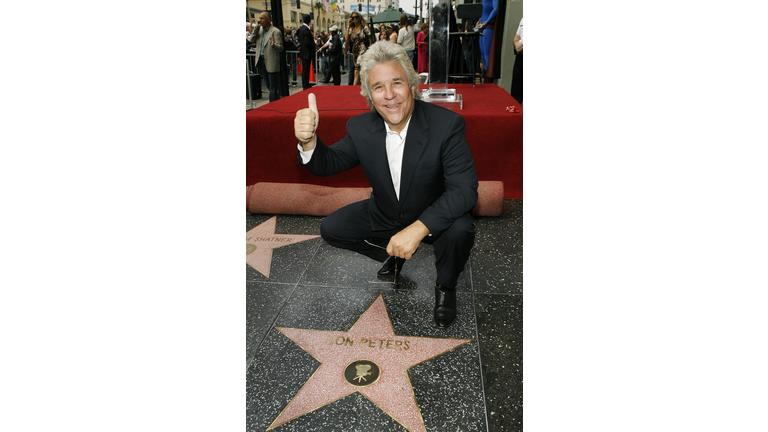 Jon Peters Honored With A Star On The Hollywood Walk Of Fame