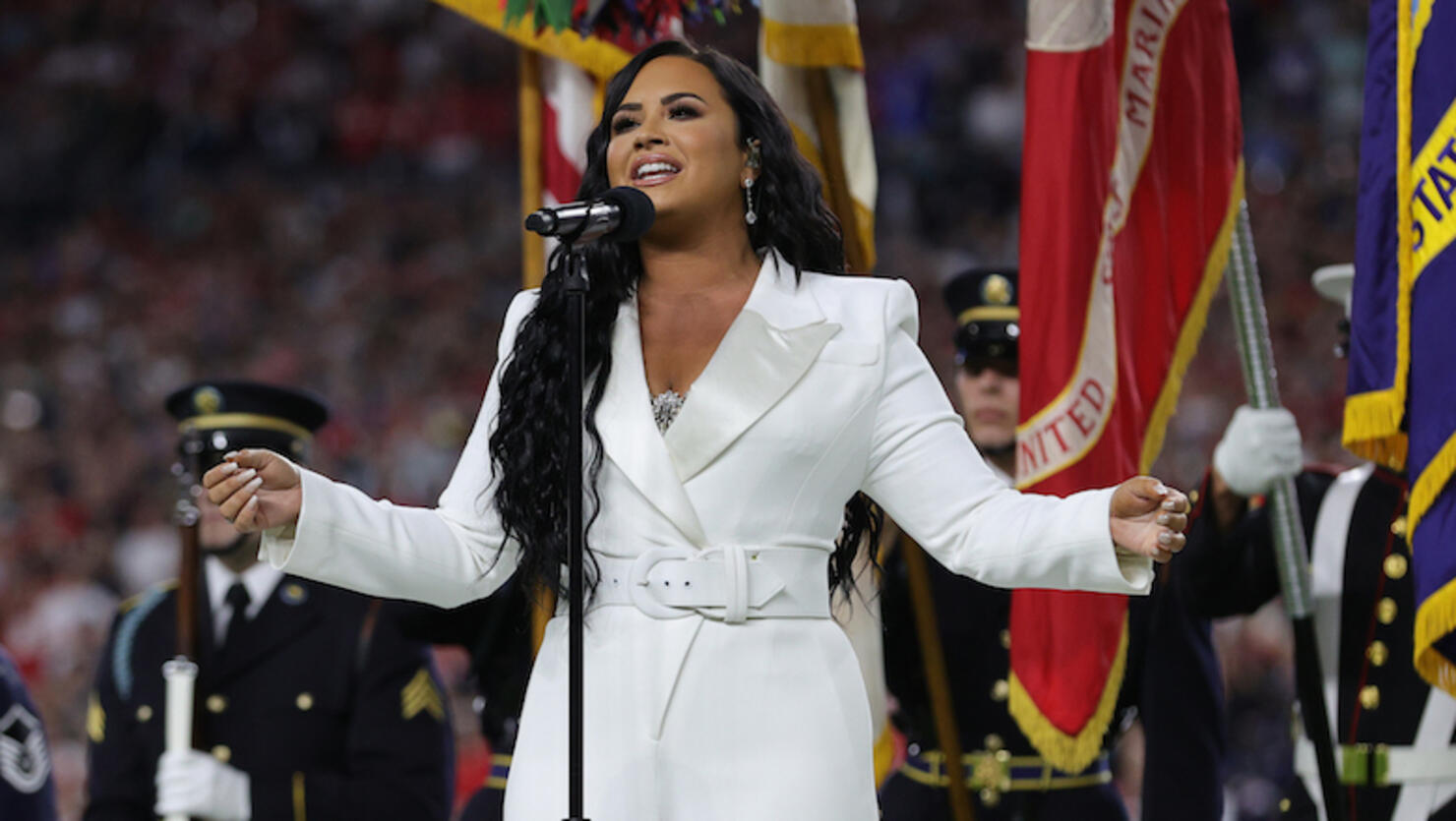 Watch Demi Lovato's Super Bowl LIV National Anthem - Hope You Bet