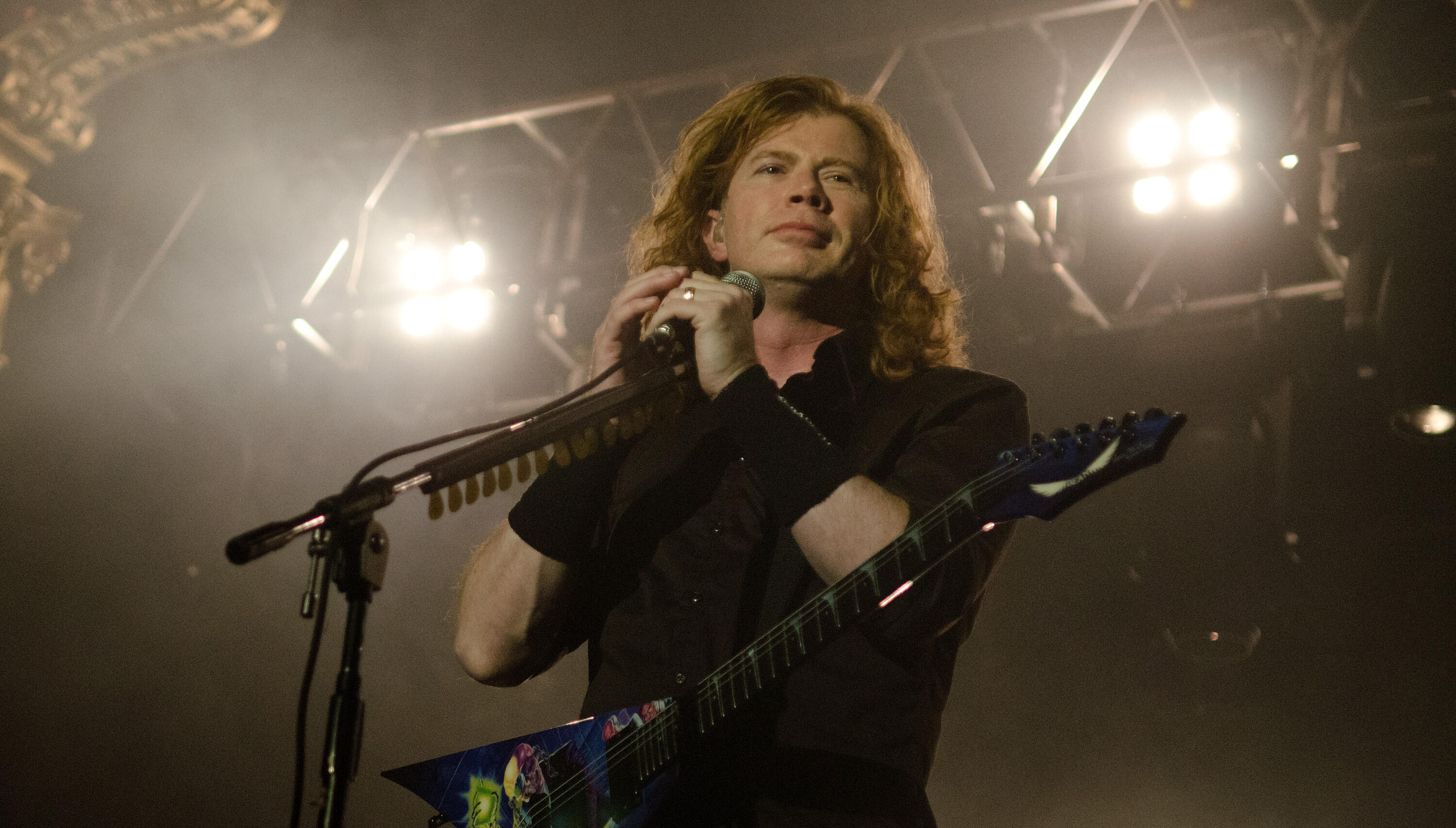 Megadeth's Dave Mustaine Announces He's "100 Percent Free Of Cancer" - Thumbnail Image
