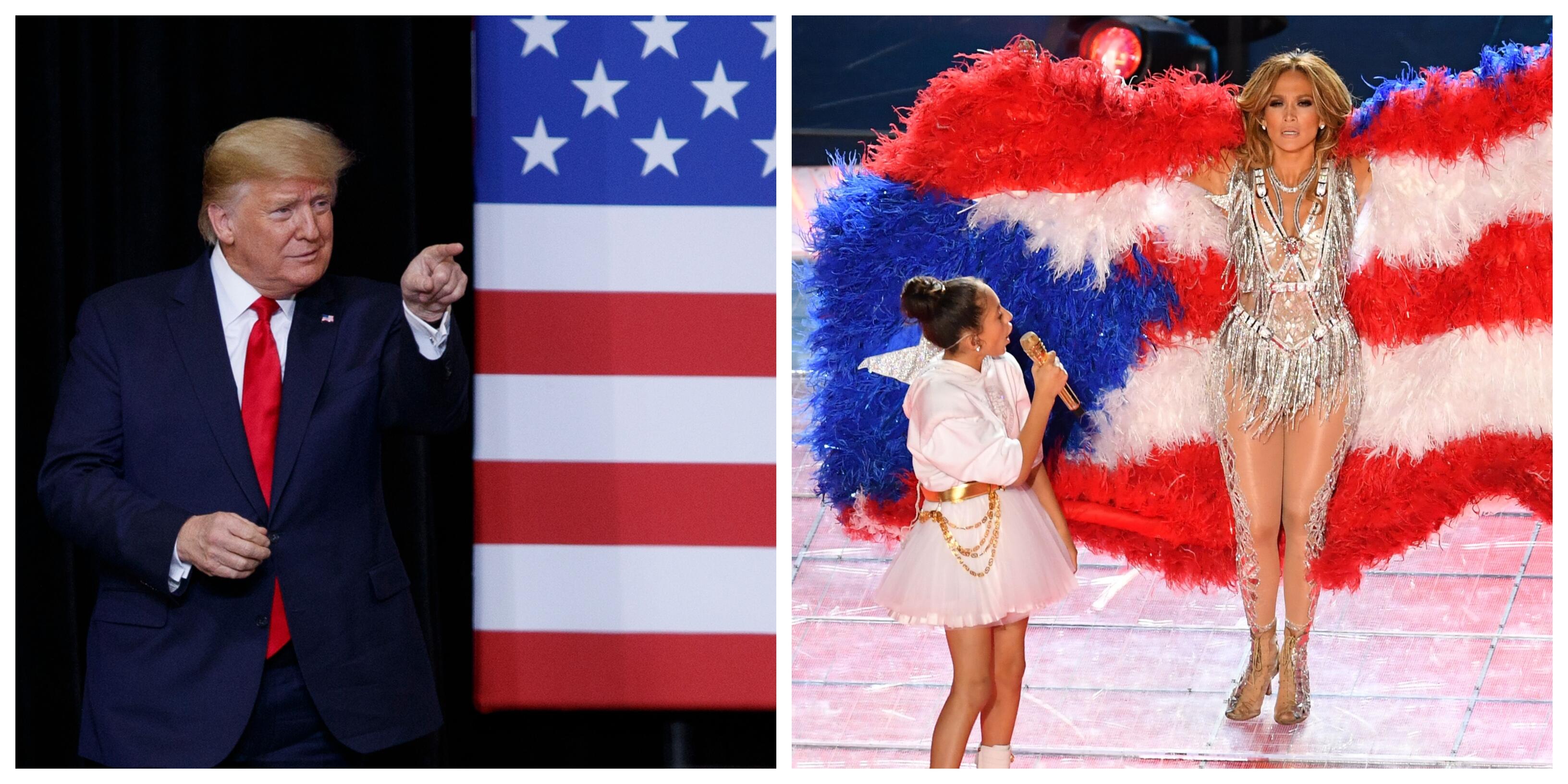 Jennifer Lopez Used Puerto Rican Flag As Stance Against Pres Trump