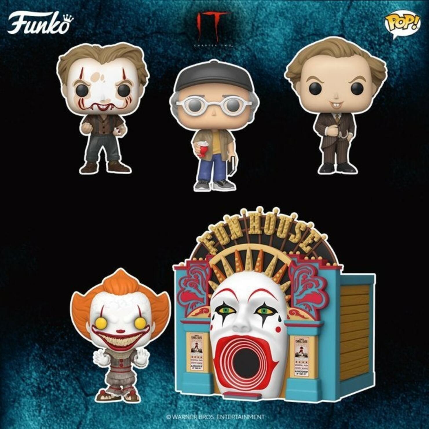 Pennywise Without Make-up #876 Funko Pop! IT Chapter Two