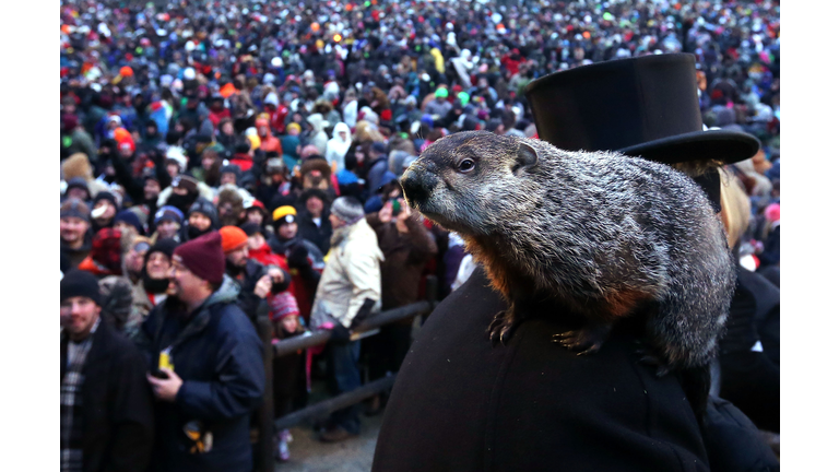 Annual Groundhog's Day Ritual Held In Punxsutawney, Pennsylvania