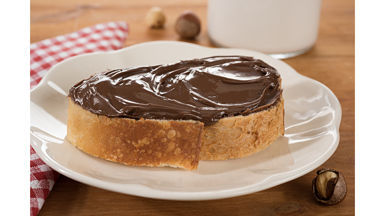 Chocolate Spread on Bread