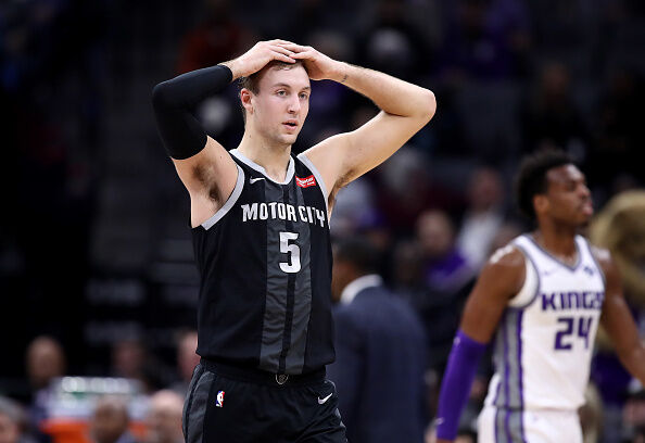 Detroit Pistons v Sacramento Kings