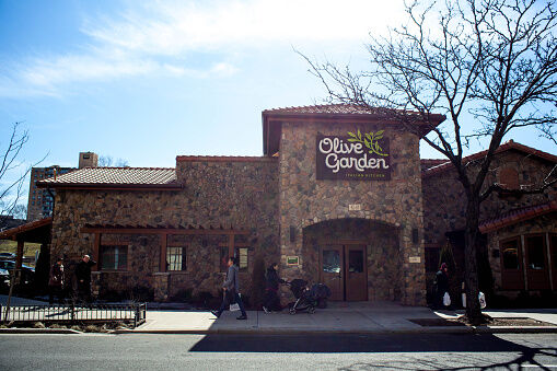 Olive Garden restaurant in Elmhurst, Queens.
