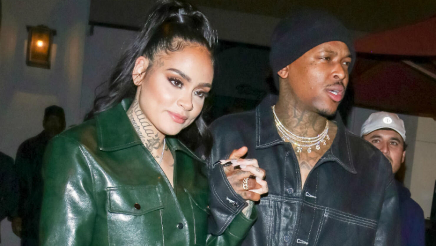 YG Gets Kehlani Tattoo Following Their Brief Breakup — See His New Ink