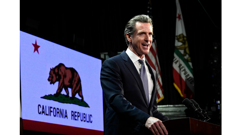 Democratic Gubernatorial Candidate Gavin Newsom Holds Election Night Event In LA