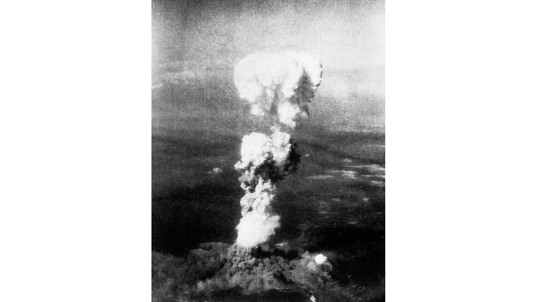 Mushroom Cloud Over Hiroshima