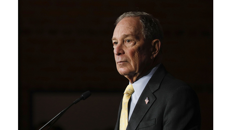 Democratic Presidential Candidate Mike Bloomberg Campaigns In Detroit