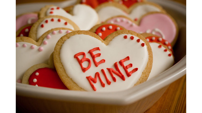 Valentine's Day Heart Cookies