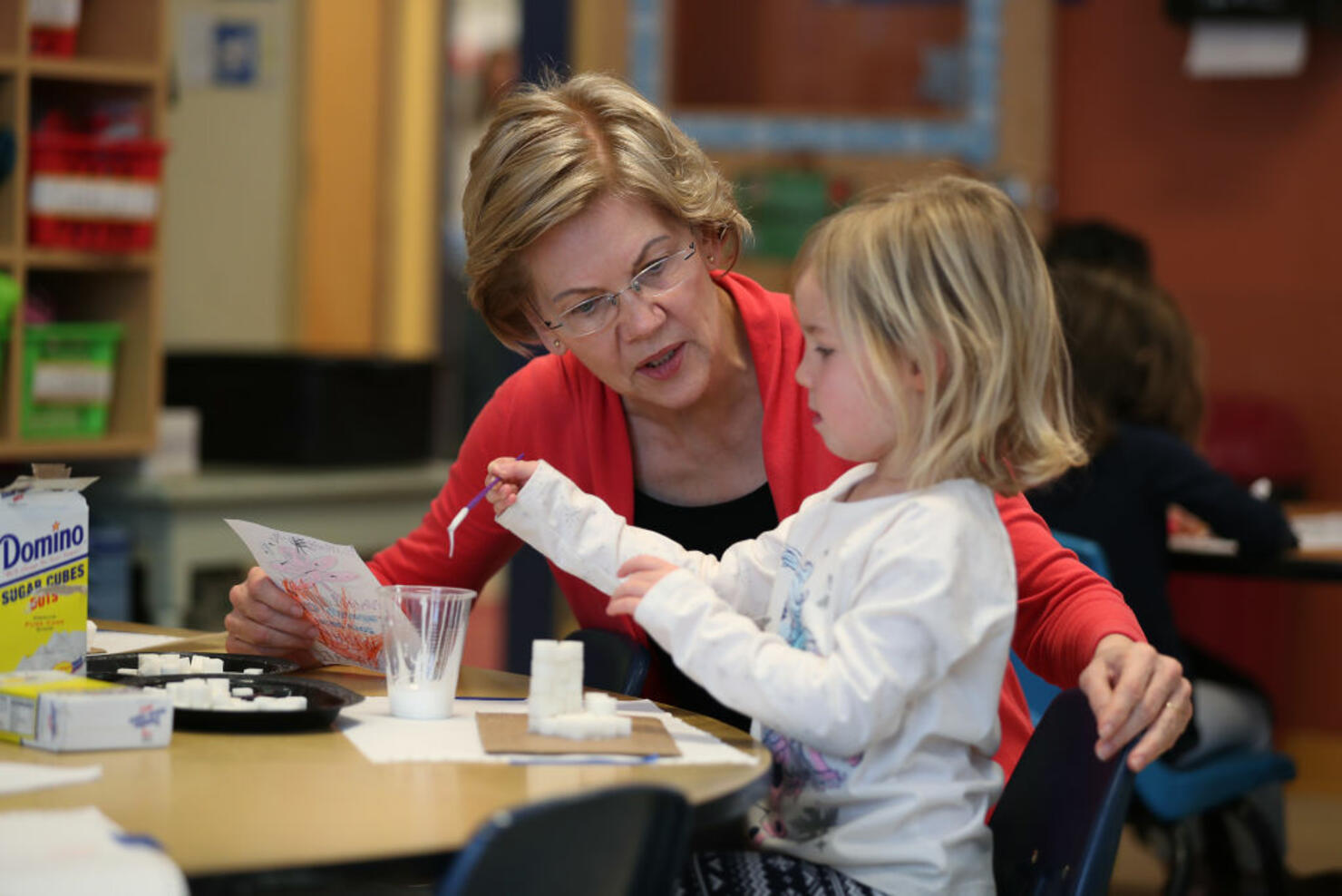 Presidential Candidate Elizabeth Warren Meets With Voters Ahead Of NH Primary