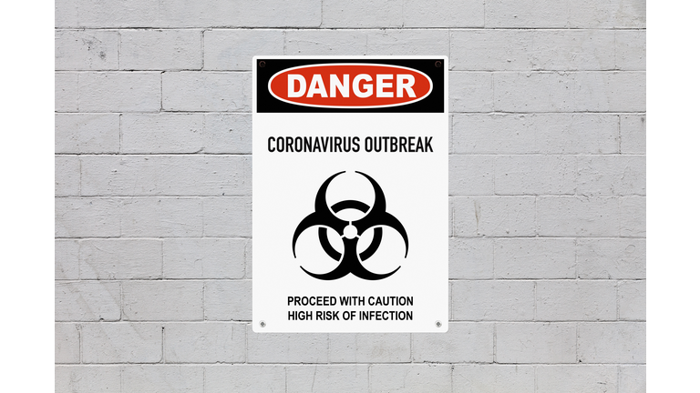 Danger - Coronavirus outbreak