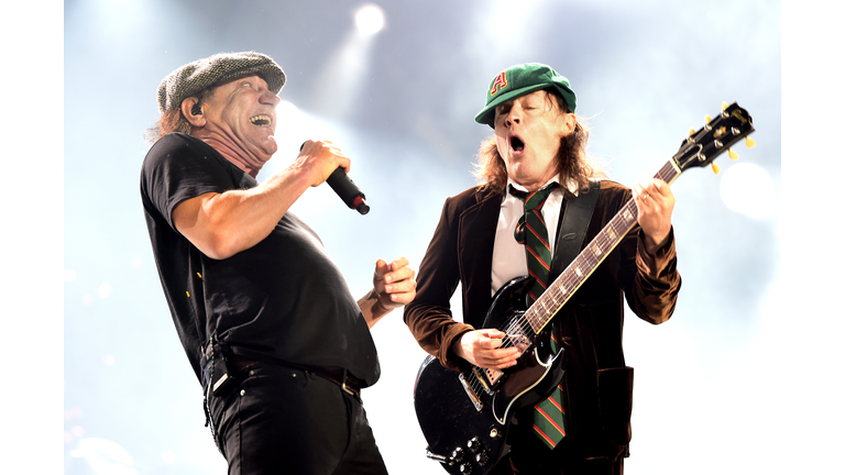 AC/DC Performs At Dodger Stadium