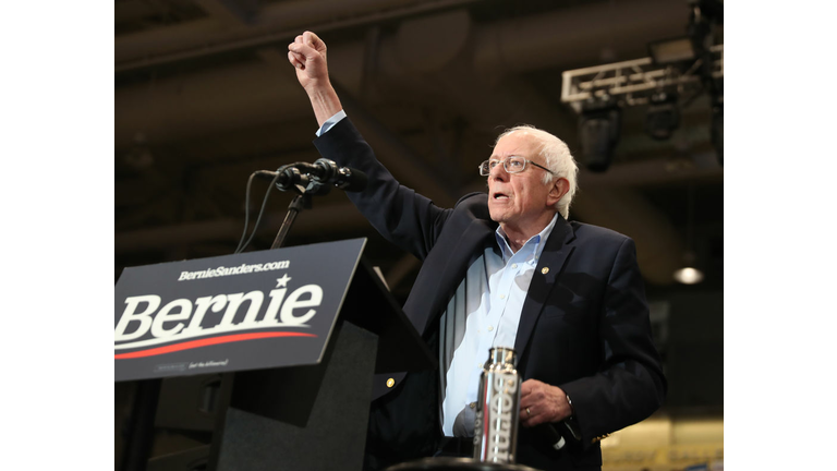 Presidential Candidate Bernie Sanders Campaigns In NH Ahead Of Primary