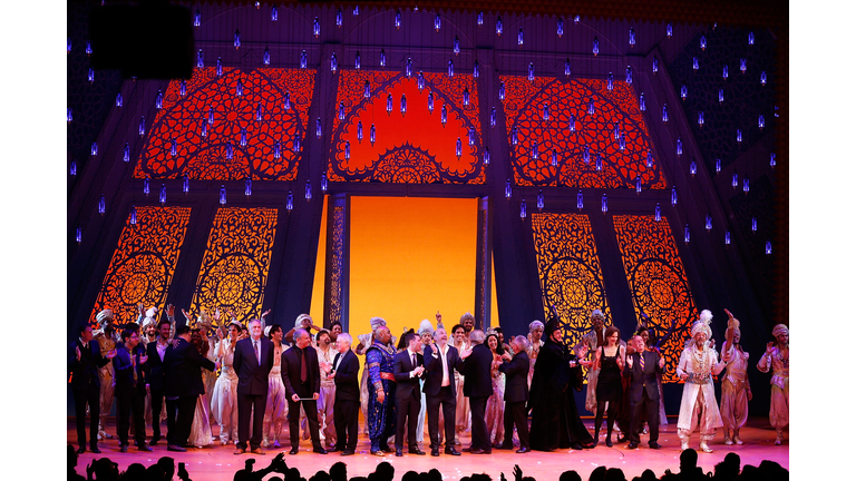 "Aladdin" On Broadway Opening Night - Arrivals & Curtain Call