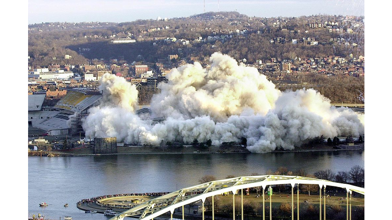 Three Rivers Stadium in Pittsburgh, Pennsylvania i