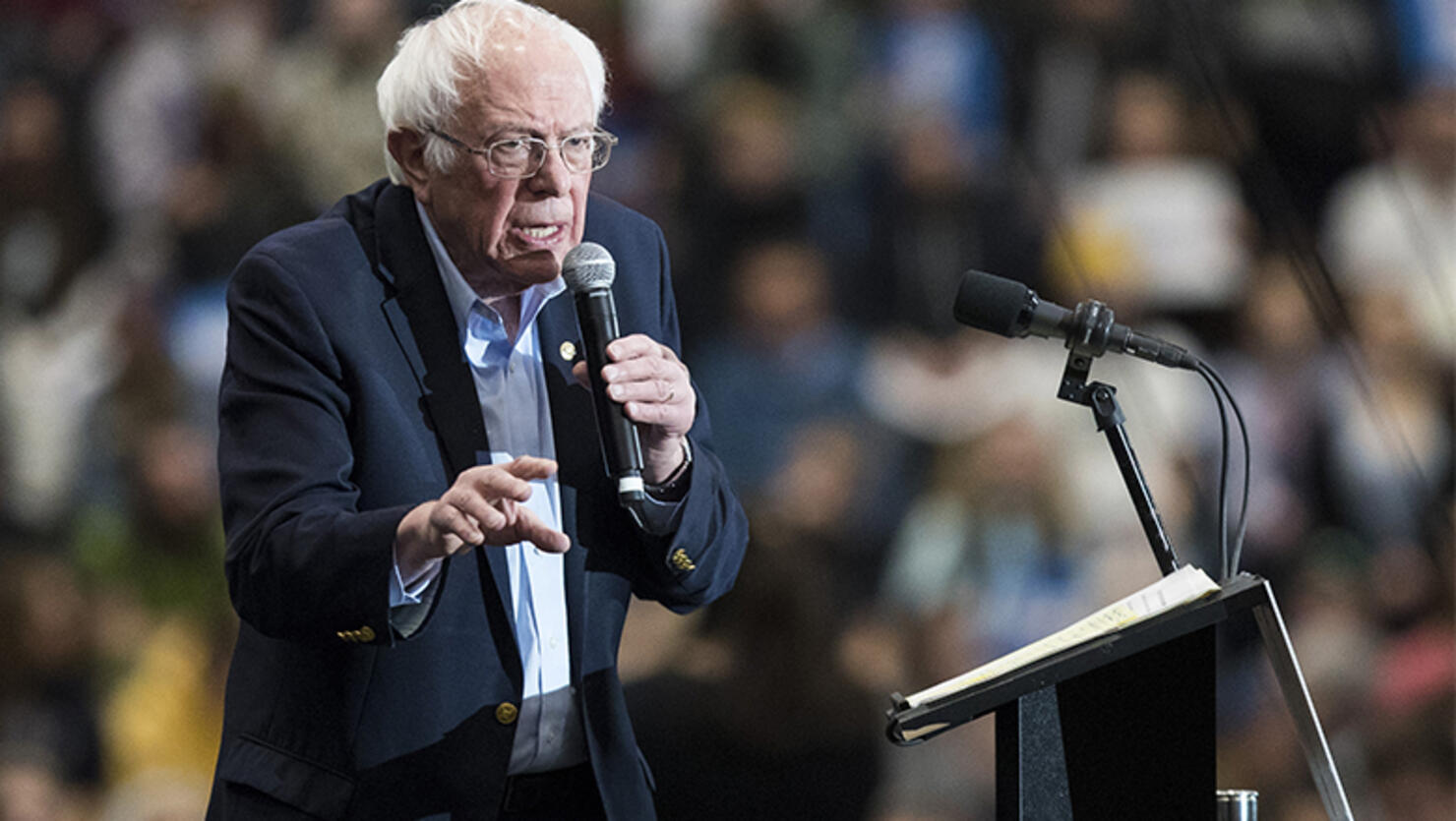 Bernie Sanders Holds New Hampshire Campaign Events
