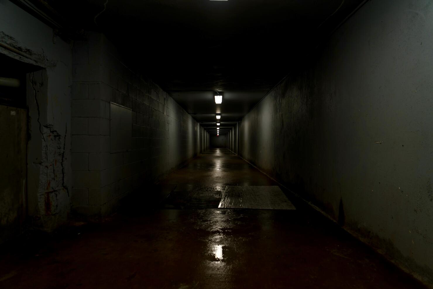 Scary hallway