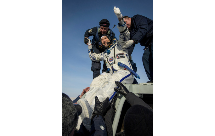 Expedition 61 Soyuz Landing