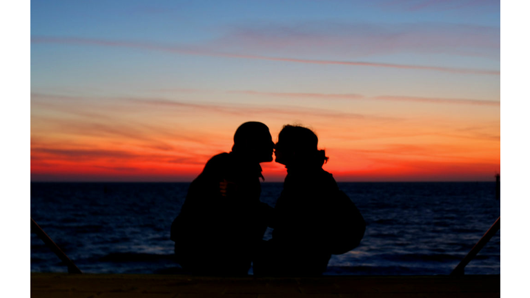 Sunset on the Island Norderney