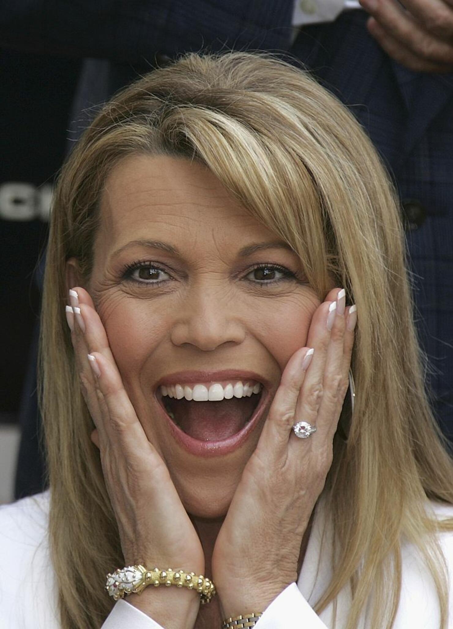 Vanna White Receives A Star On The Walk Of Fame