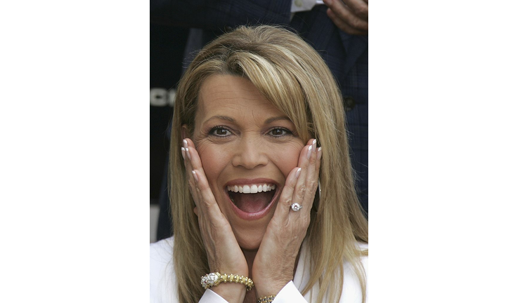 Vanna White Receives A Star On The Walk Of Fame