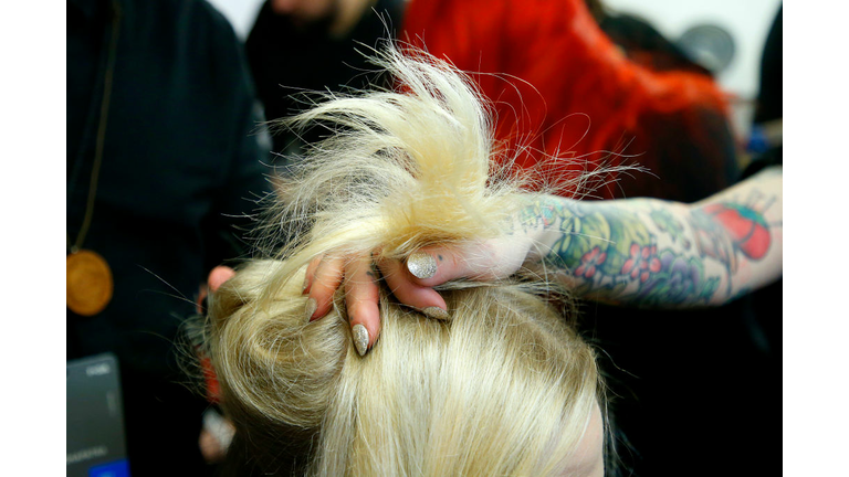 GETTY: Bibhu Mohapatra - Backstage - February 2020 - New York Fashion Week: The Shows