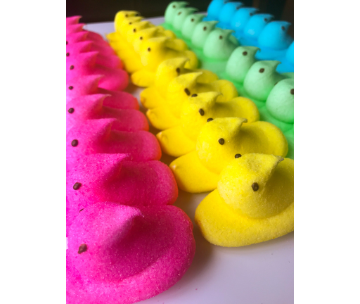 Easter Marshmallow candy peeps