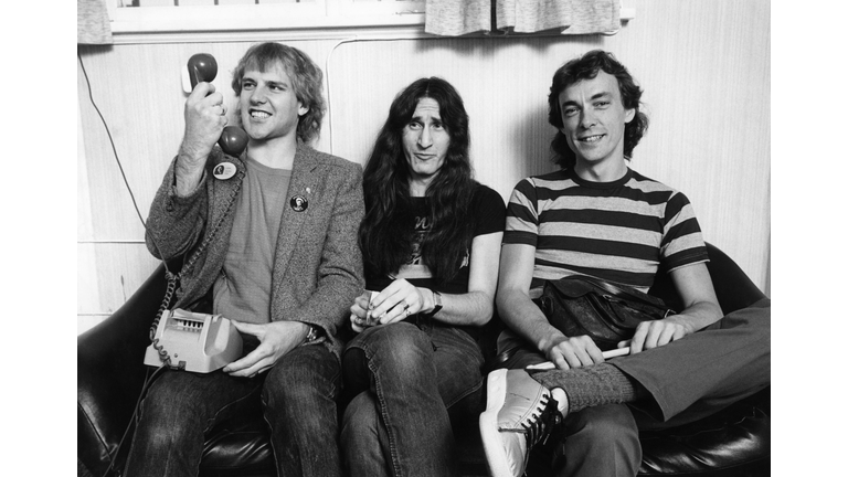 Photo of Geddy LEE and RUSH and Alex LIFESON and Neil PEART