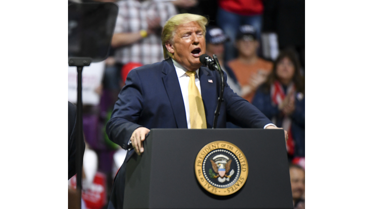 Donald Trump Holds A Campaign Rally In Colorado Springs