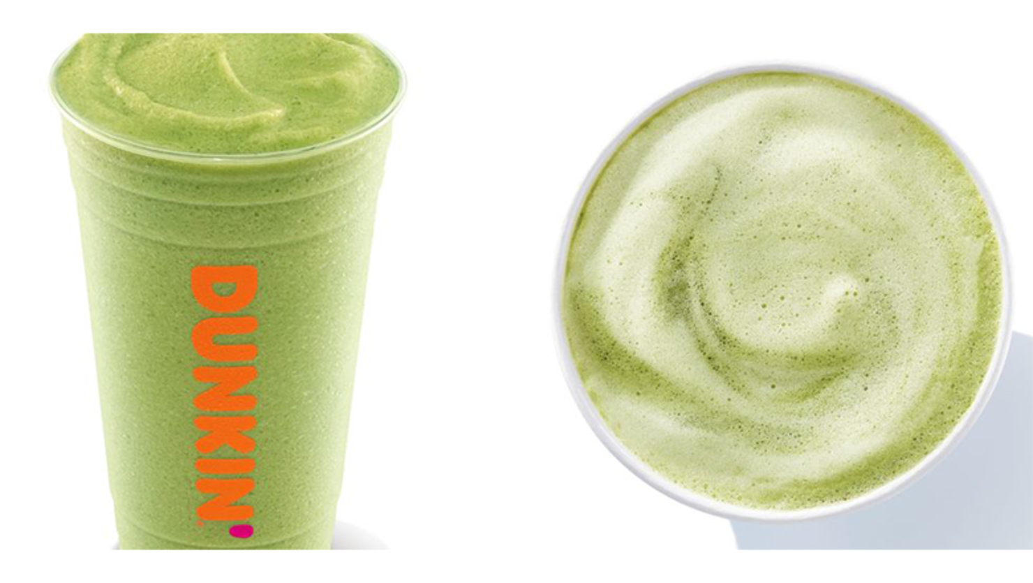 dunkin-just-added-matcha-lattes-to-their-menu-nationwide-iheart