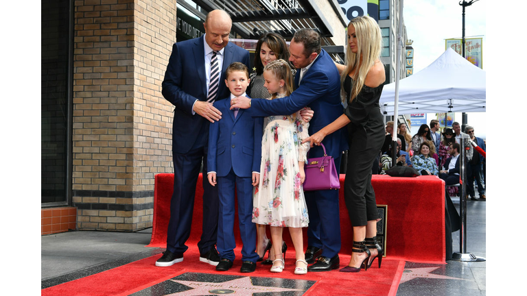 Dr. Phil McGraw Honored With A Star On The Hollywood Walk Of Fame