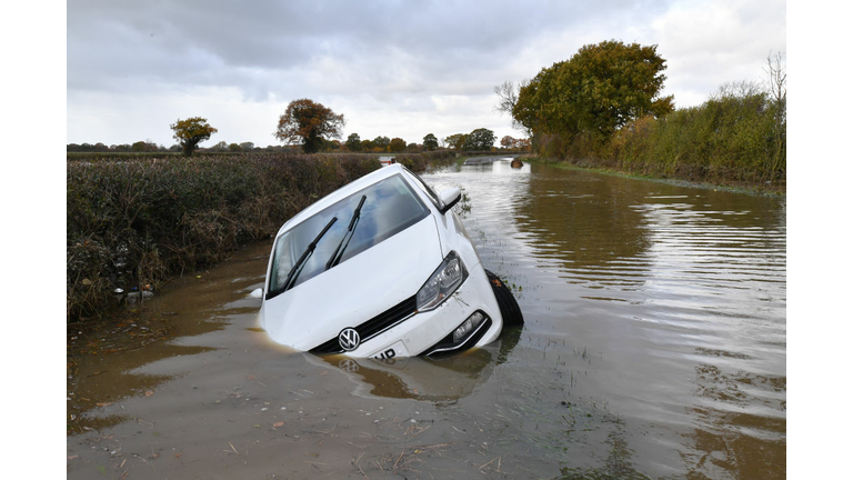 Car In Water