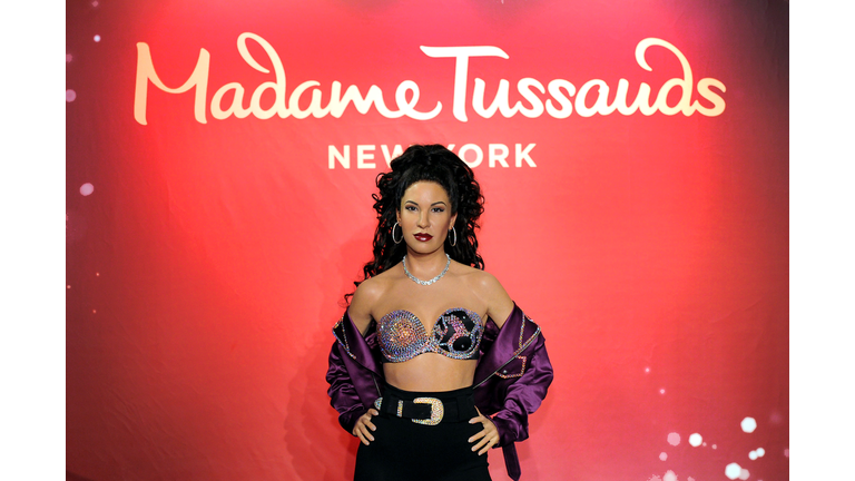 Madame Tussauds New York Hosts Selena Quintanilla's Sister for Unveiling of Late Singer's Figure in Times Square