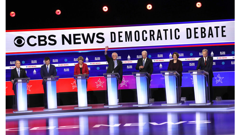 Democratic Presidential Candidates Debate In Charleston Ahead Of SC Primary
