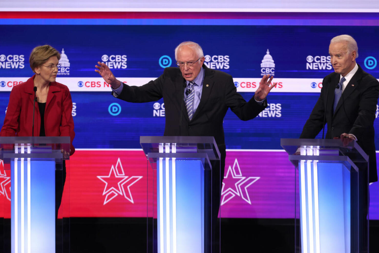Democratic Presidential Candidates Debate In Charleston Ahead Of SC Primary