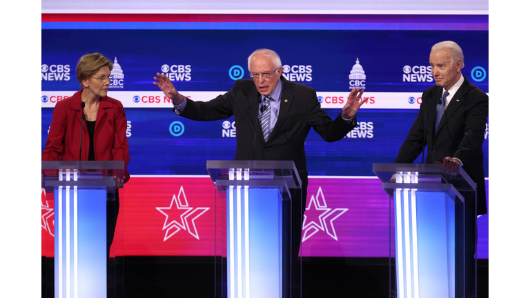 Democratic Presidential Candidates Debate In Charleston Ahead Of SC Primary