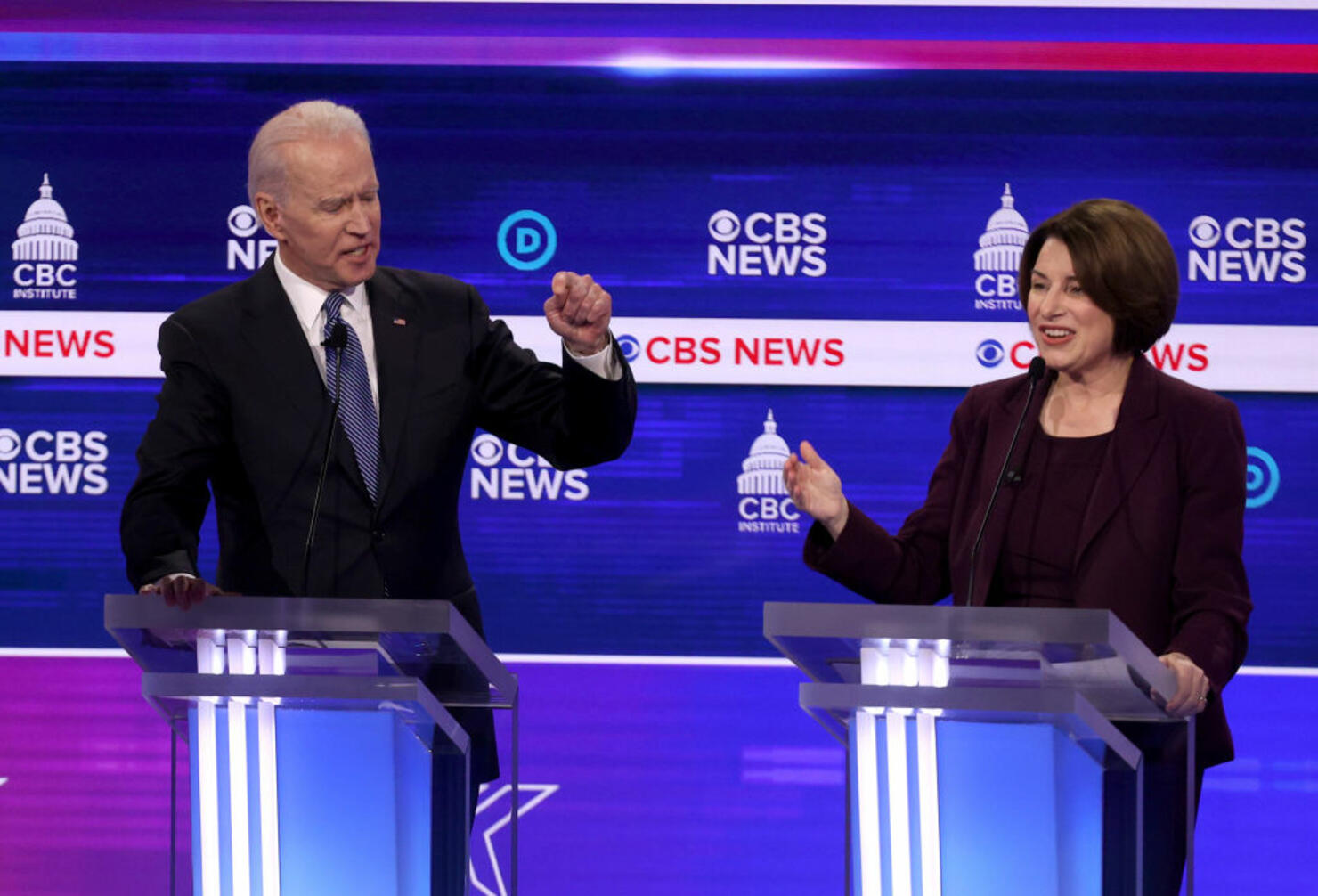 Democratic Presidential Candidates Debate In Charleston Ahead Of SC Primary