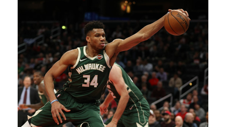 Milwaukee Bucks v Washington Wizards