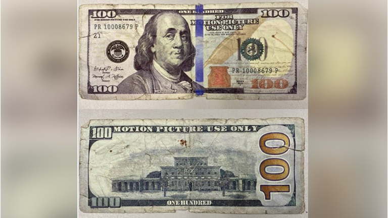 fake $100 bill