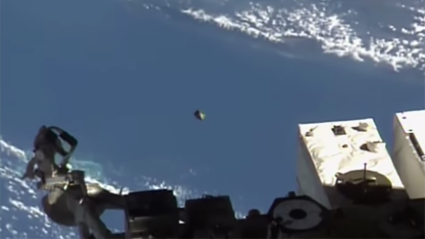 NASA Captures Footage Of UFO On Space Station Live Feed iHeart